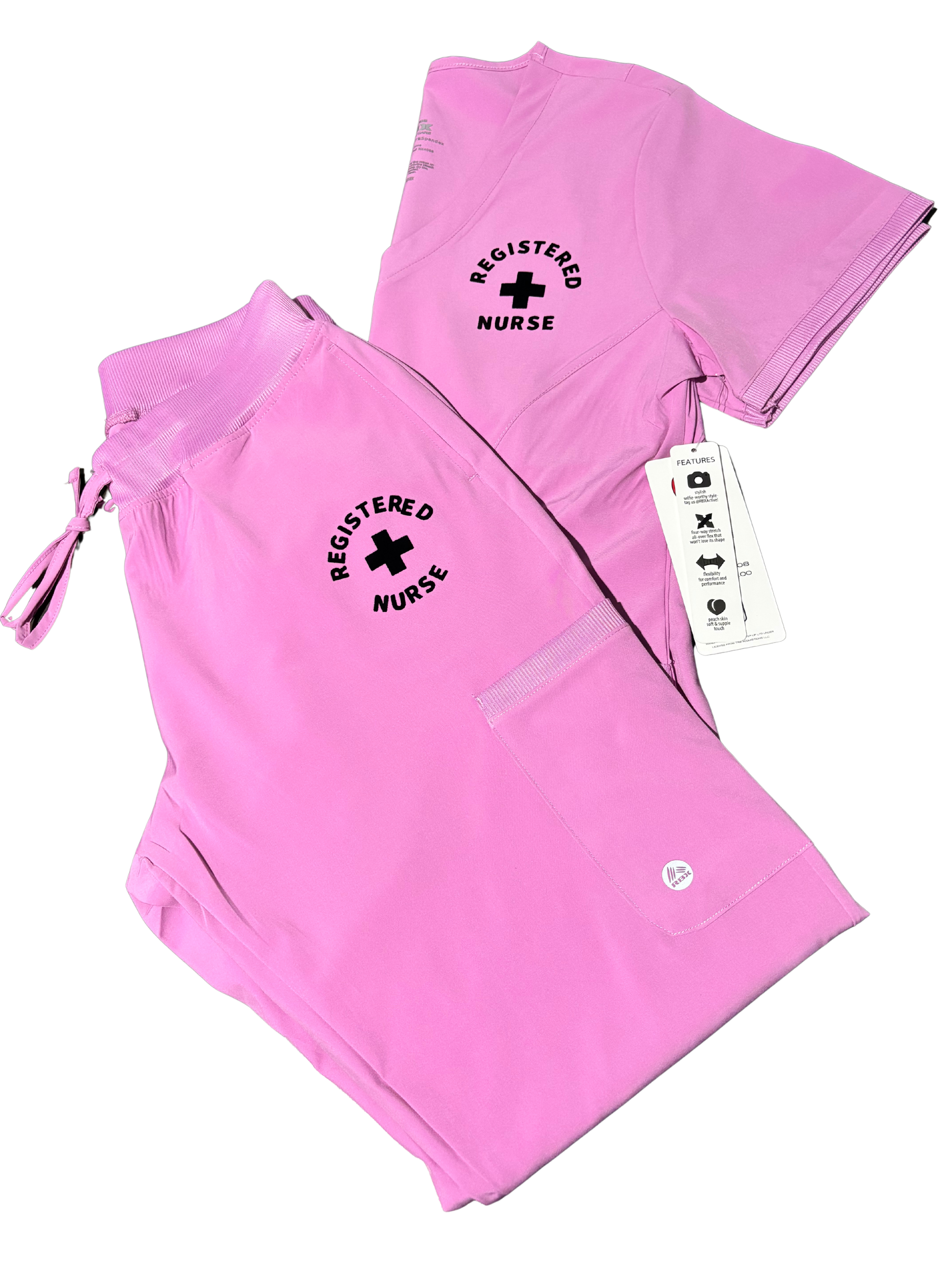 Custom Titled Scrub Sets