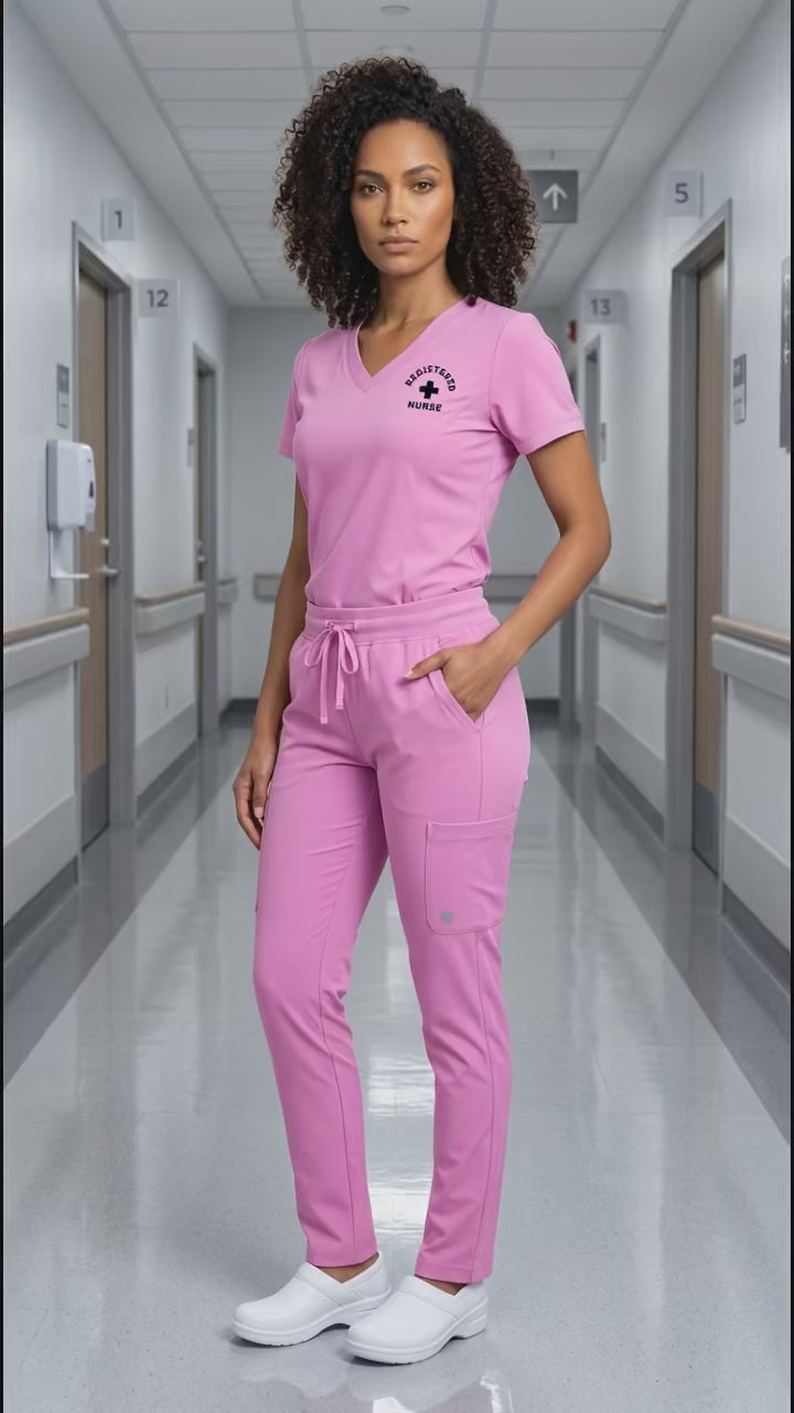 Custom Titled Scrub Sets